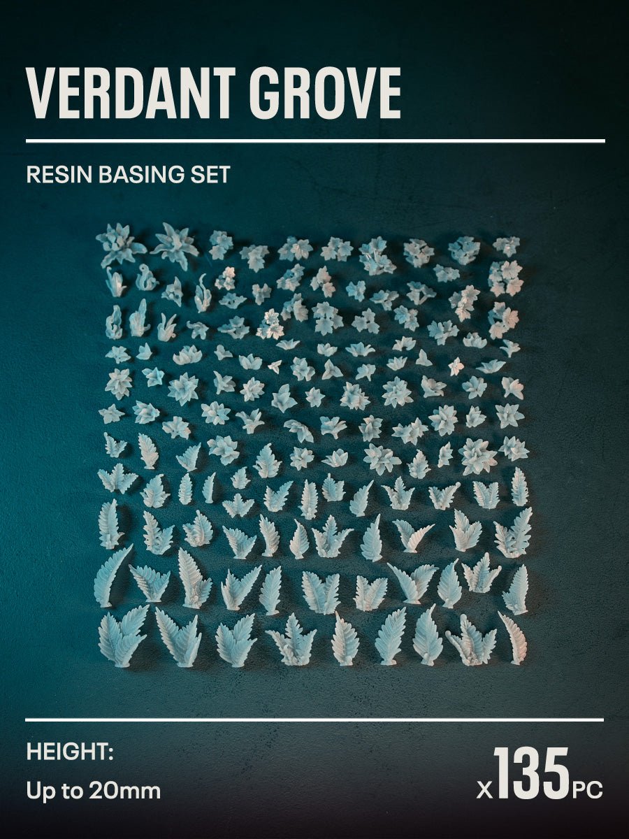135x Resin Models - Verdant Grove - Epic Basing