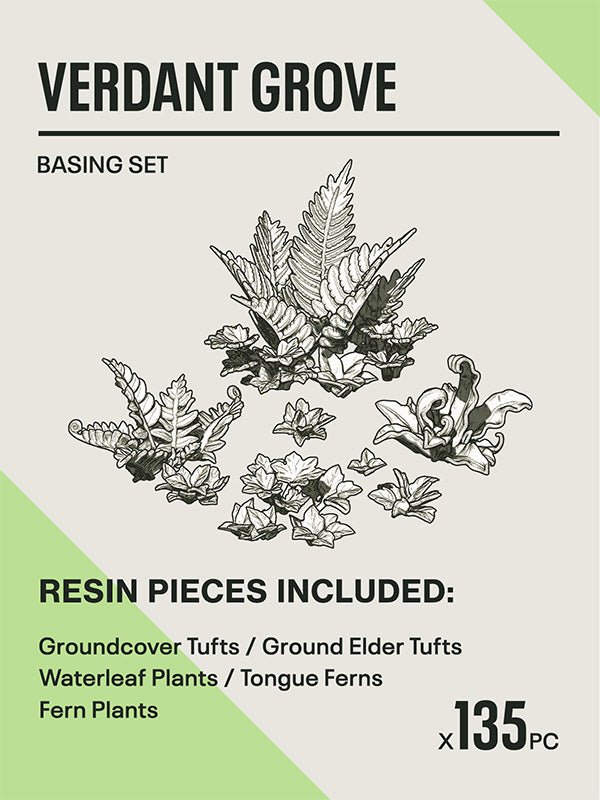 135x Resin Models - Verdant Grove - Epic Basing