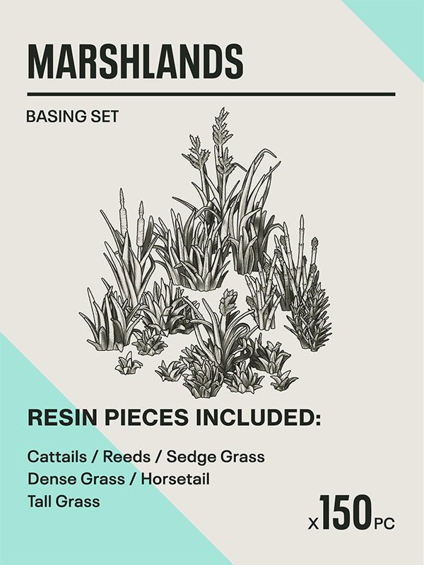 150x Resin Models - Marshlands - Epic Basing