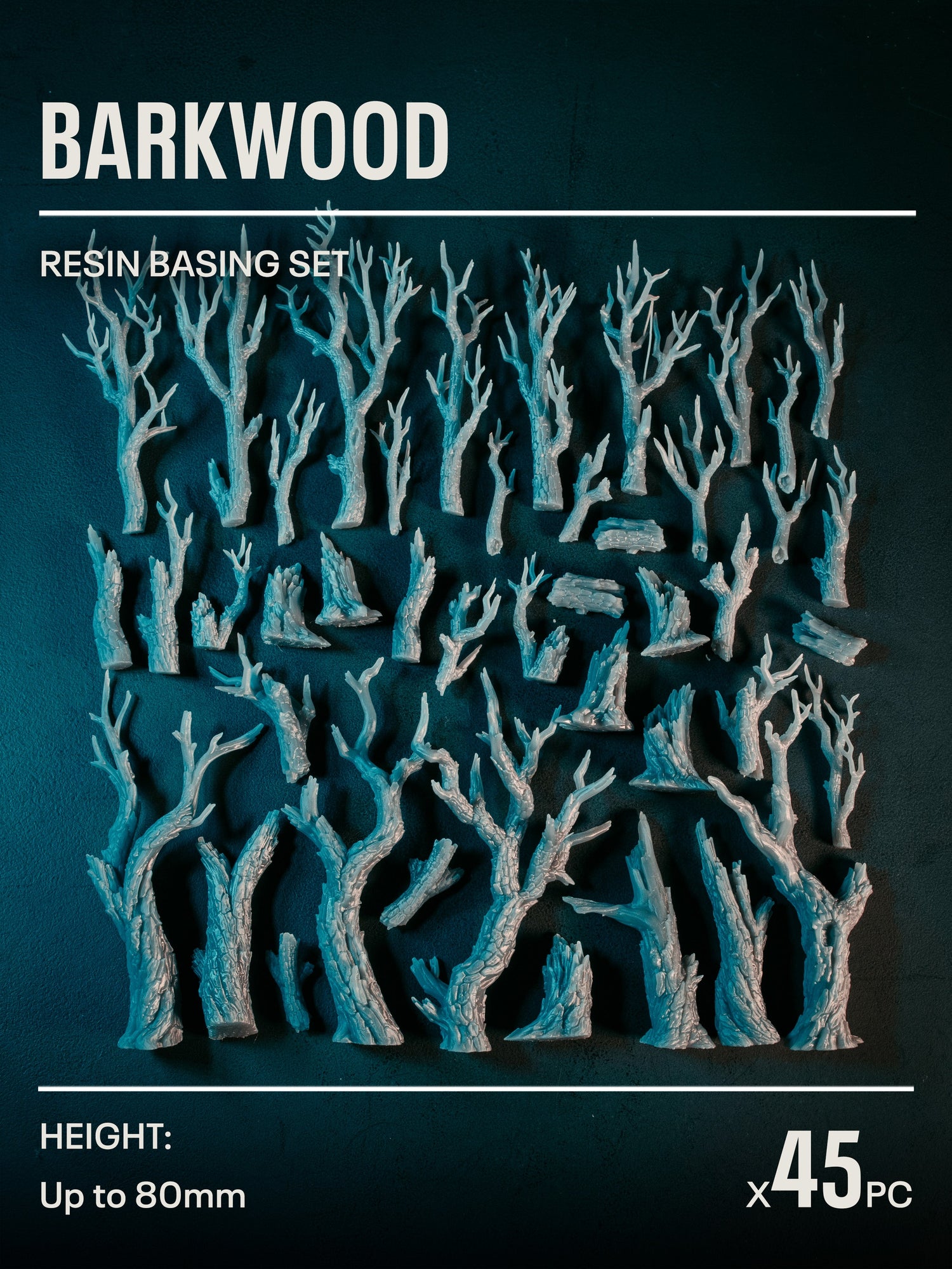45x Resin Models - Barkwood - Epic Basing