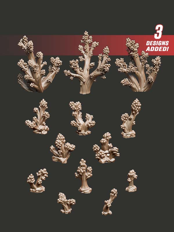 Digital Download - Bush Coral STL