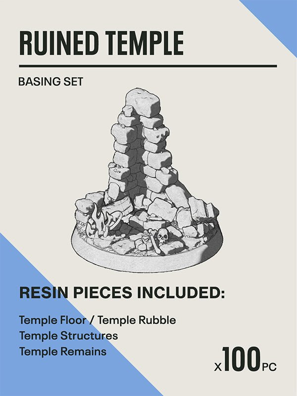 Ruined-Temple-Resin-Miniature-Basing-Set