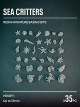 35x Resin Models - Sea Critters