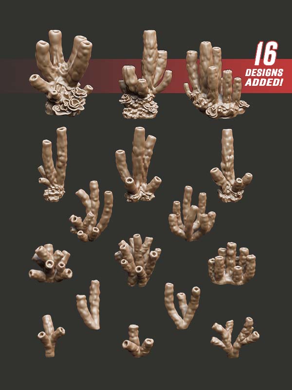 Digital Download - Tube Sponges STL