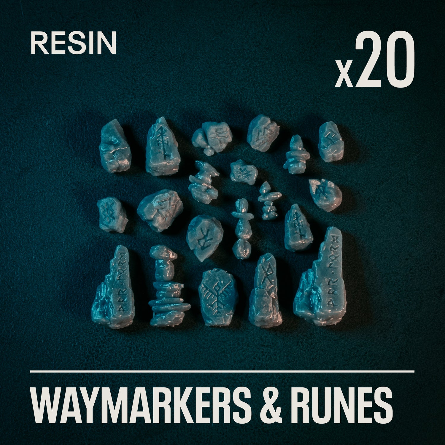 WAYMARKERS & RUNES - Resin Basing Bits