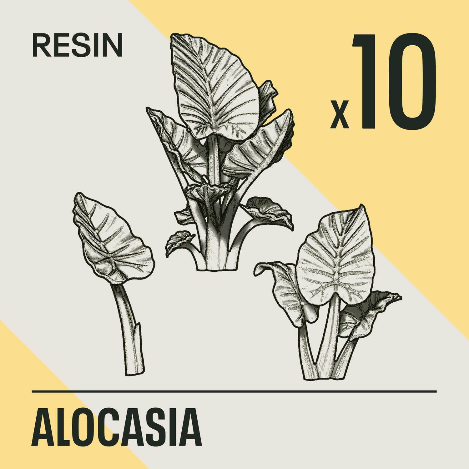 ALOCASIA - Resin Basing Bits - Epic Basing