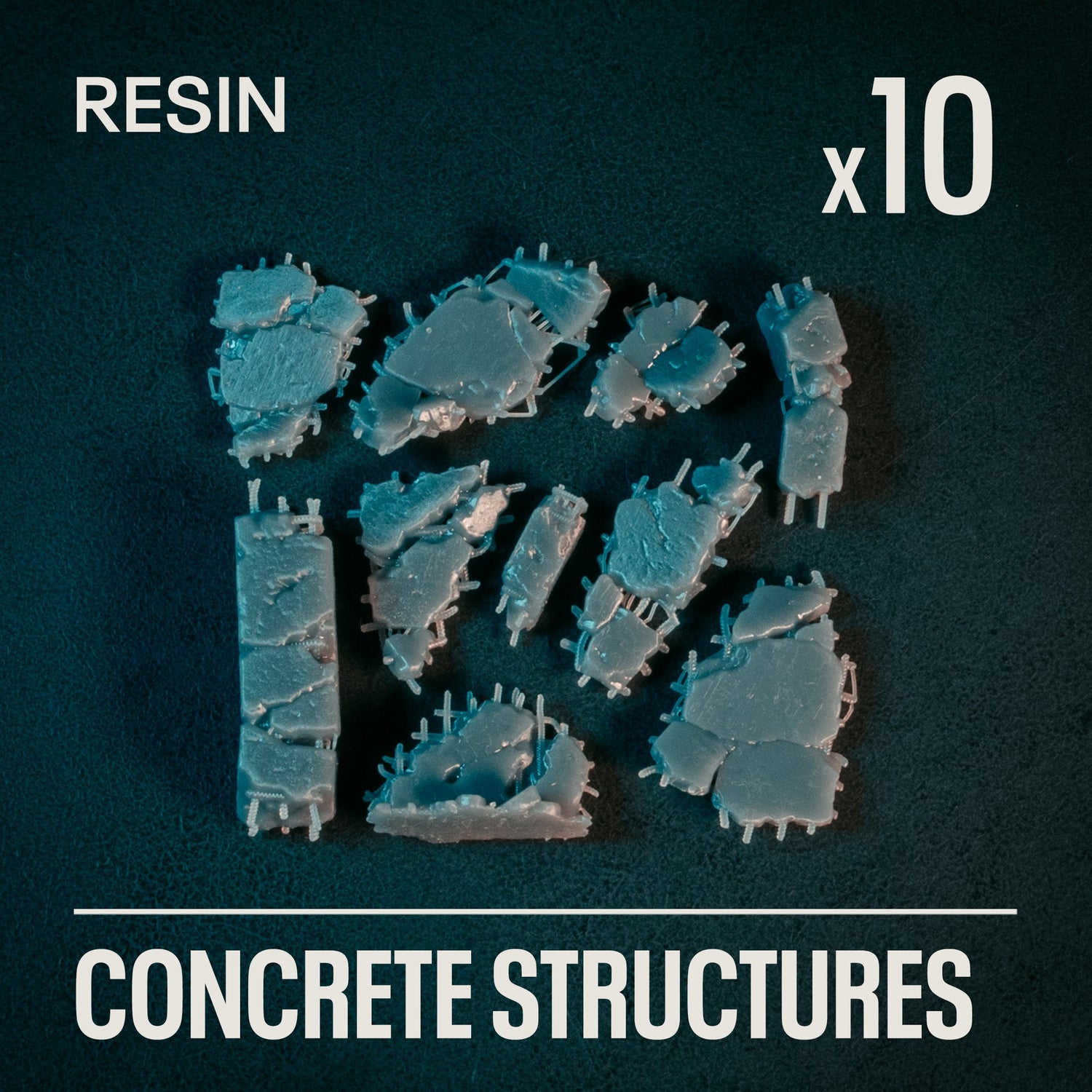 CONCRETE STRUCTURES - Resin Basing Bits - Epic Basing