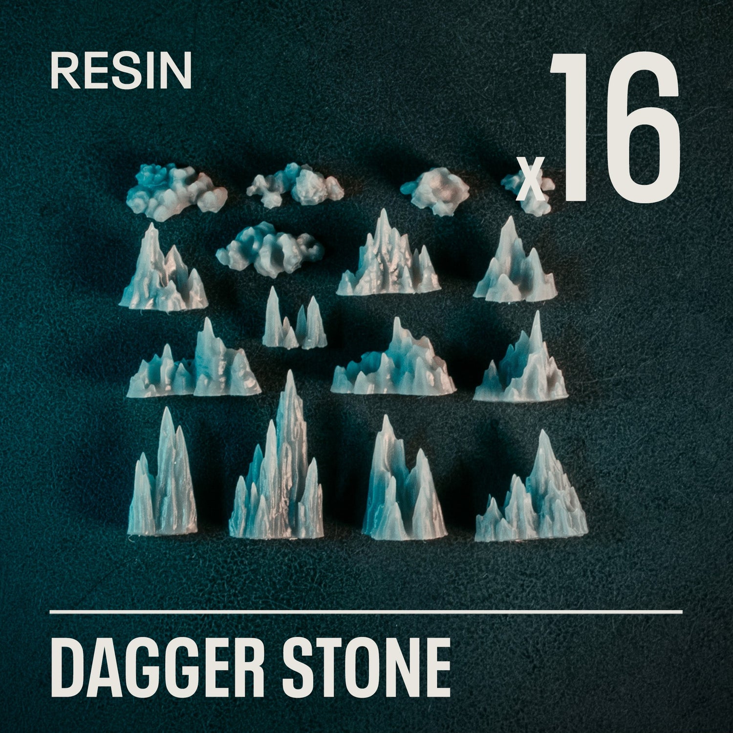 DAGGER STONE - Resin Basing Bits - Epic Basing