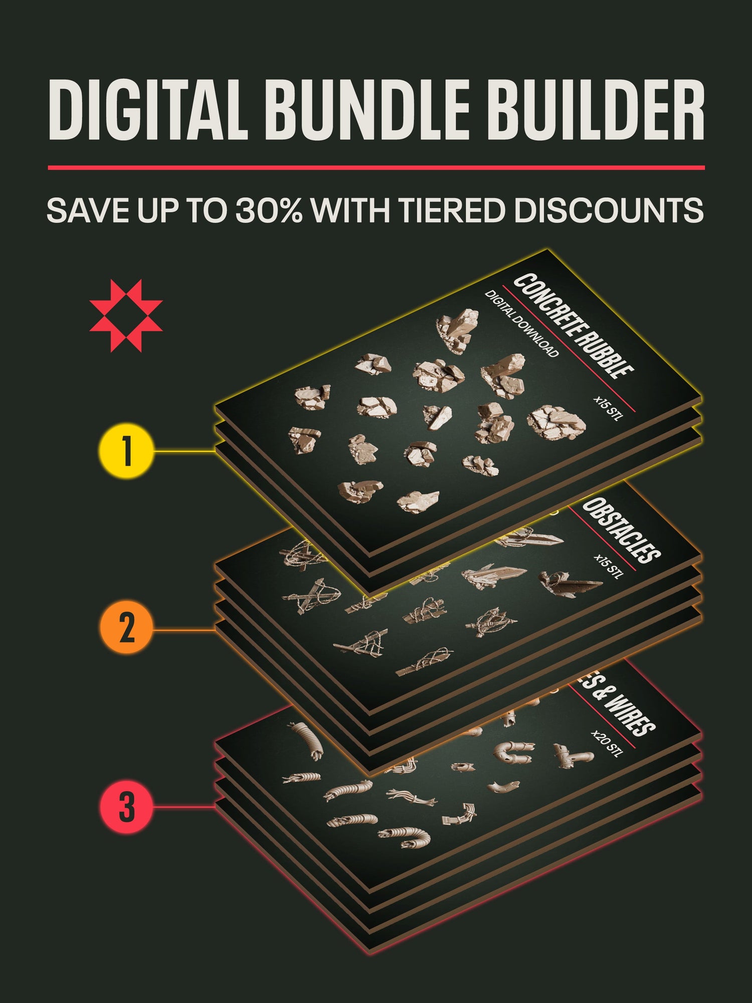 Digital Basing STL Bundle Builder - Epic Basing