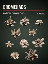 Digital Download - Bromeliads STL - Epic Basing