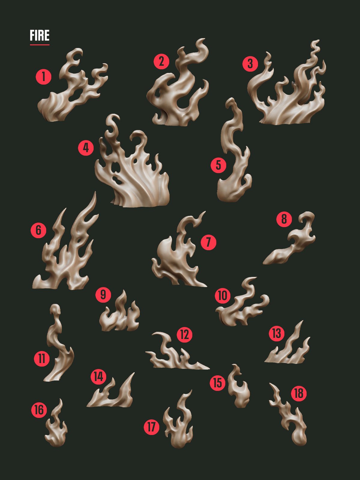 Digital Download - Firestorm STL - Epic Basing