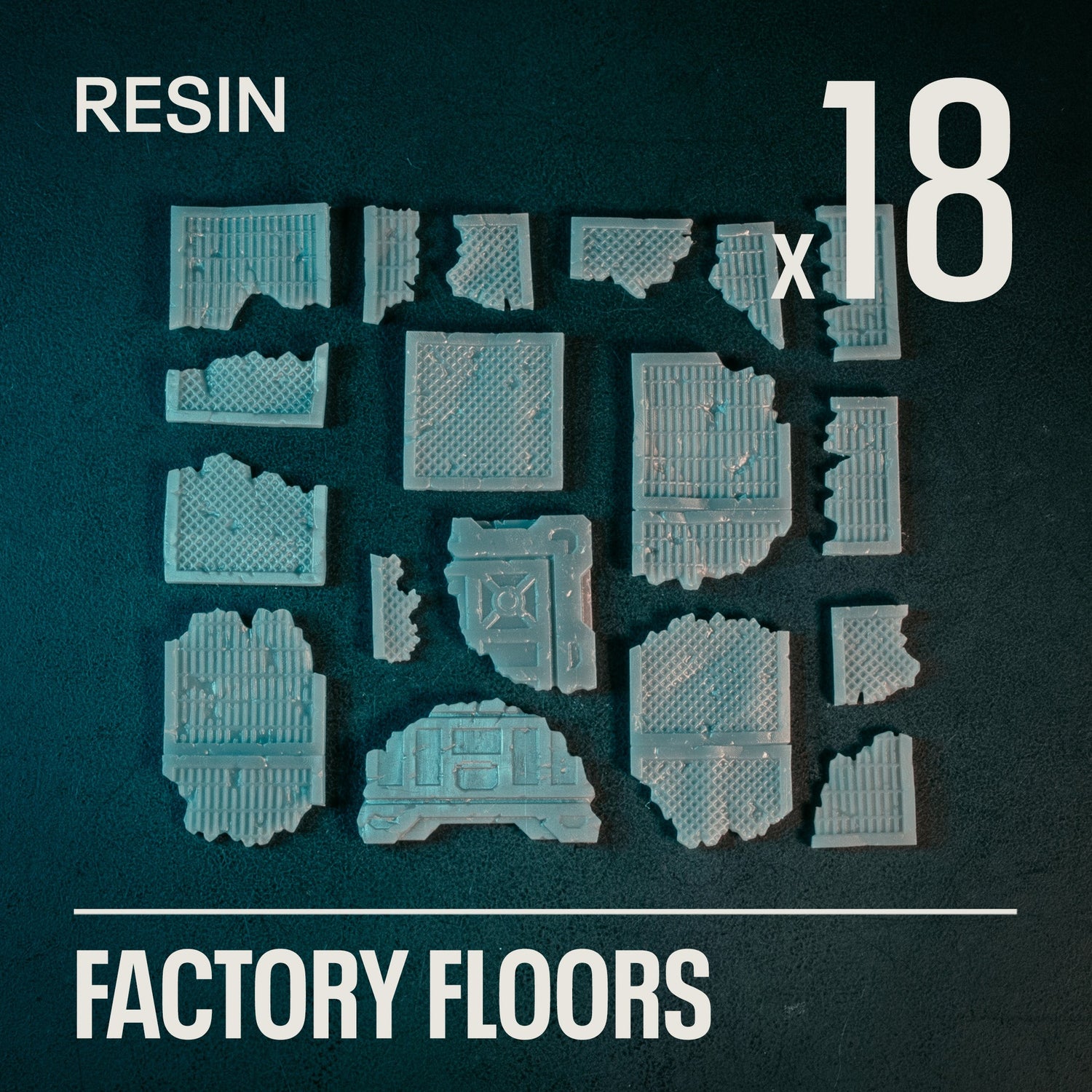 FACTORY FLOORS - Resin Basing Bits - Epic Basing