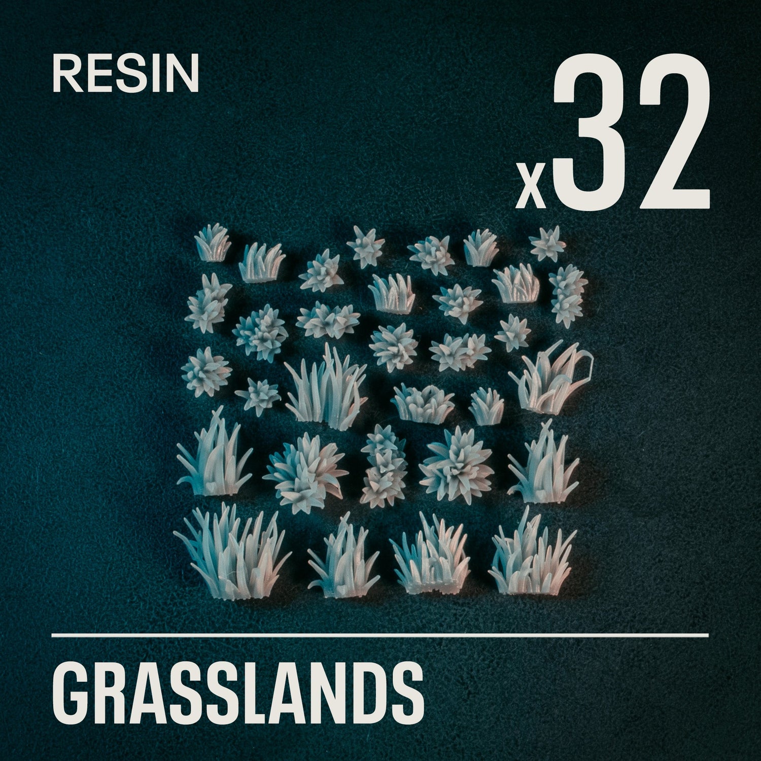 GRASSLANDS - Resin Basing Bits - Epic Basing