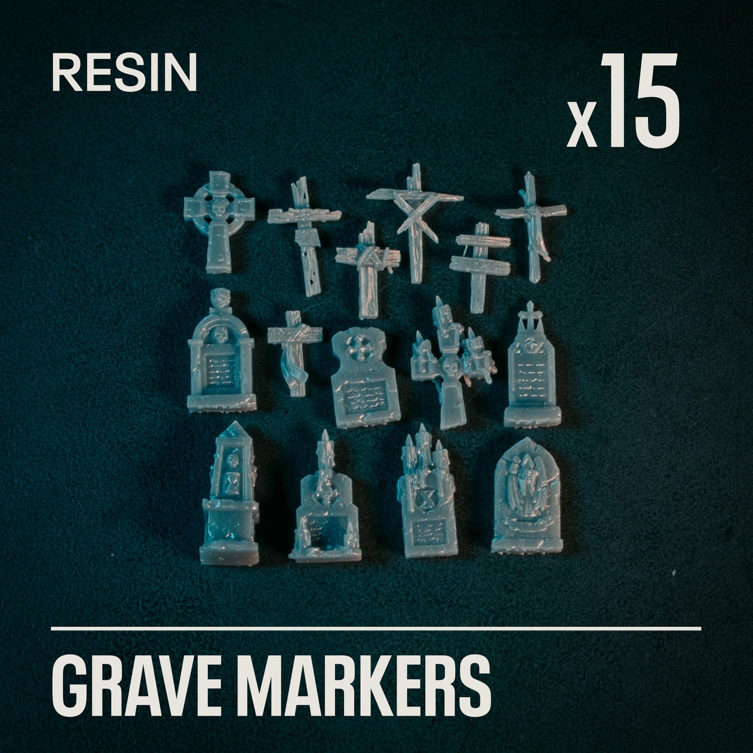 GRAVE MARKERS - Resin Basing Bits - Epic Basing