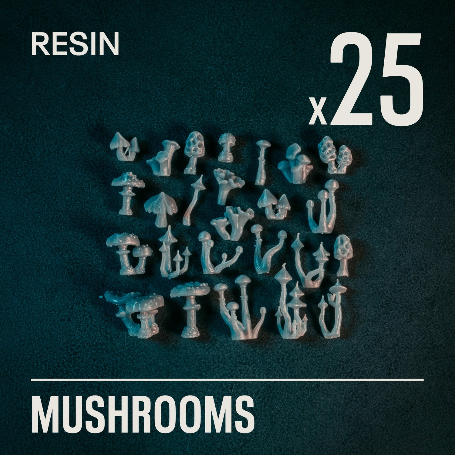MUSHROOMS - Resin Basing Bits - Epic Basing