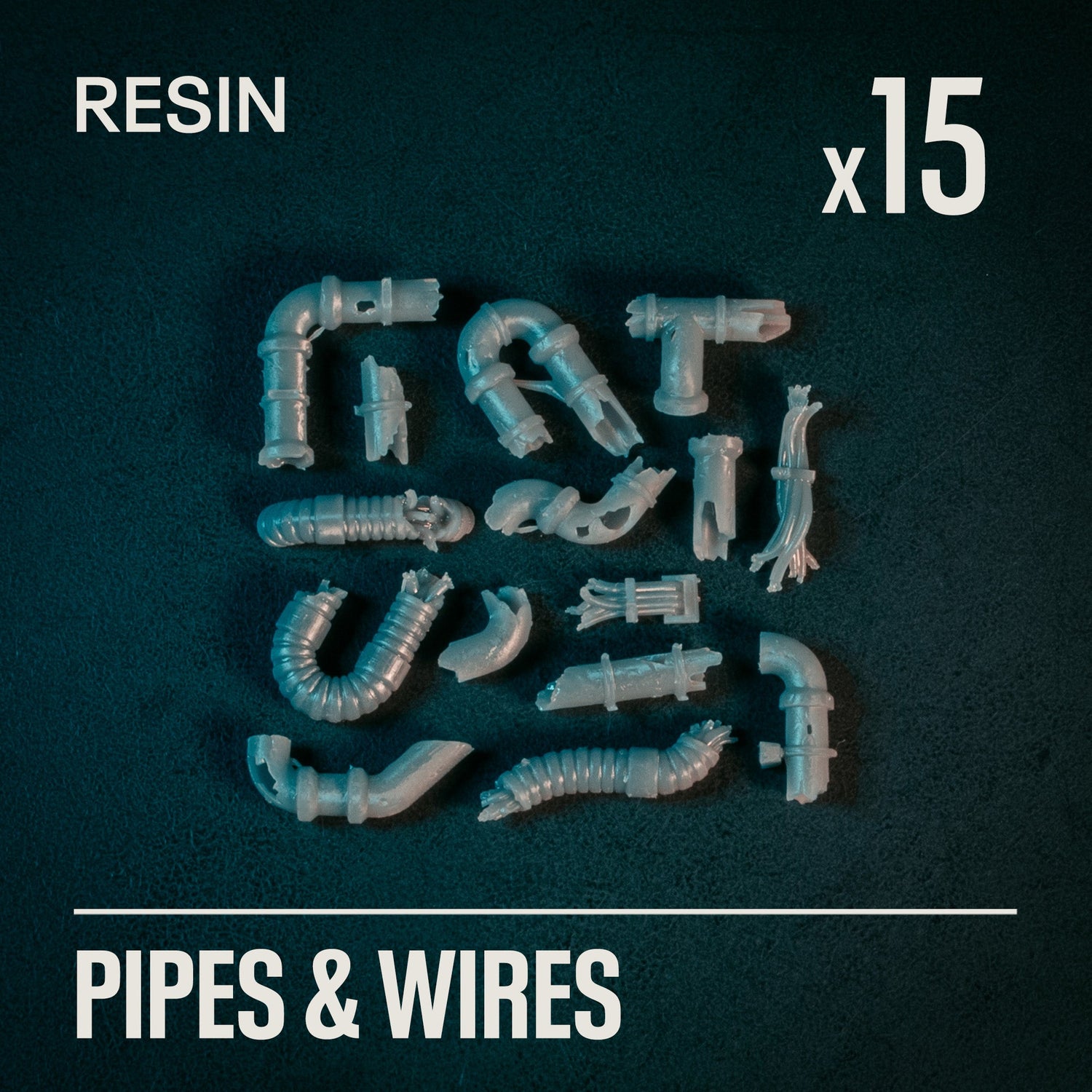 PIPES & WIRES - Resin Basing Bits - Epic Basing