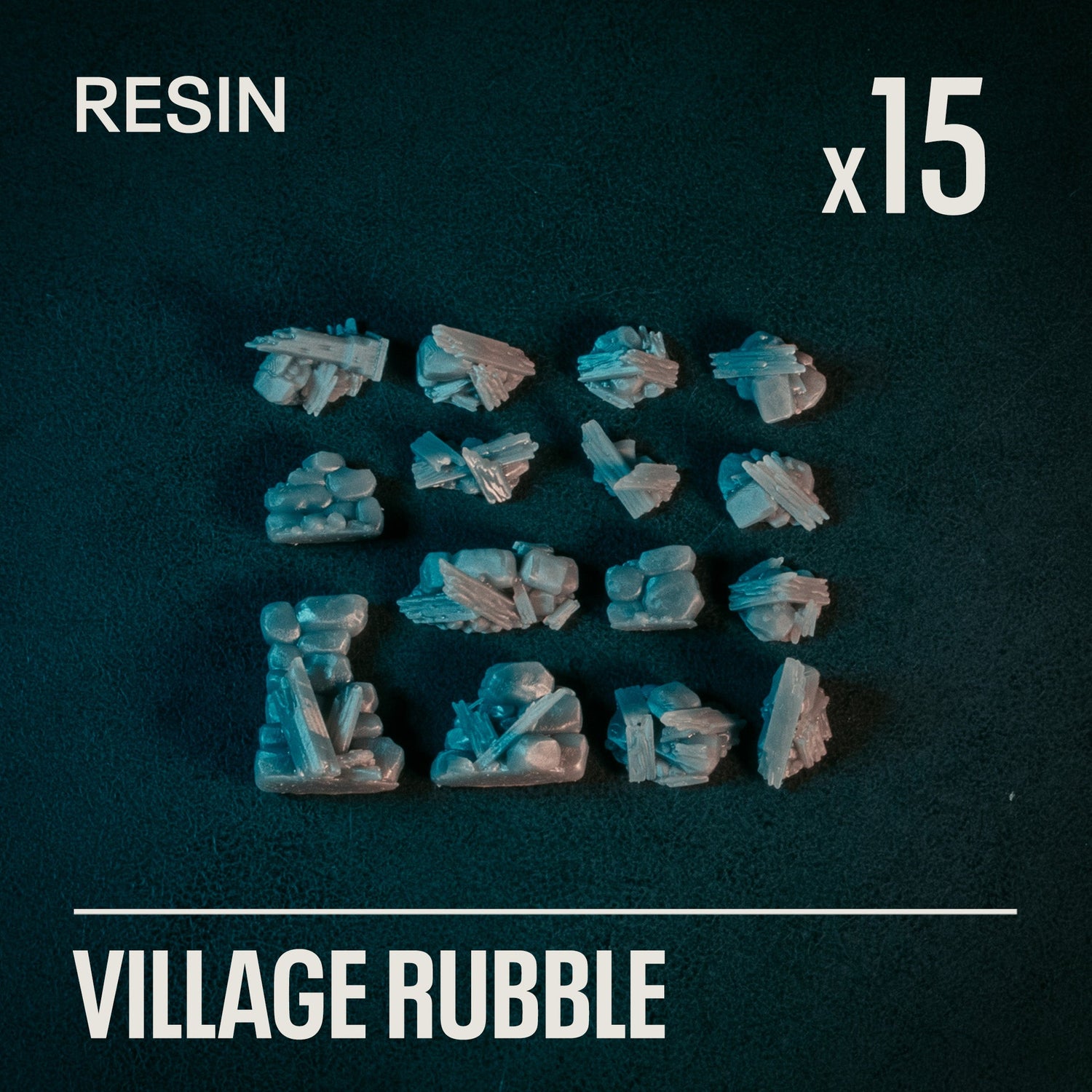 VILLAGE RUBBLE - Resin Basing Bits - Epic Basing