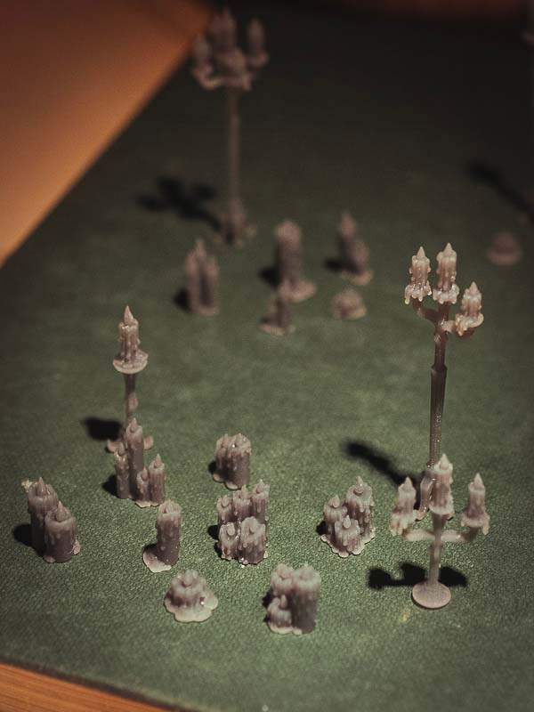 25x Candles & Candelabras - Resin Hobby Supplies - Epic Basing