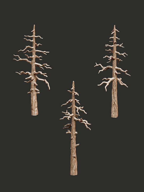 Cedar Trees - Digital STL Pack - Epic Basing