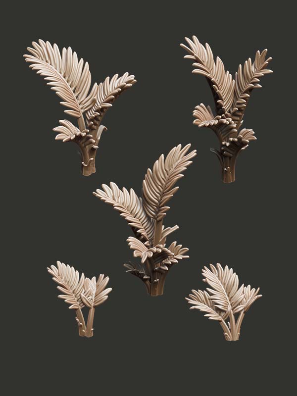 Palm Plants - Digital STL Pack - Epic Basing