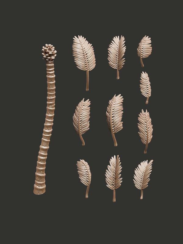 Palm Trees - Digital STL Pack - Epic Basing
