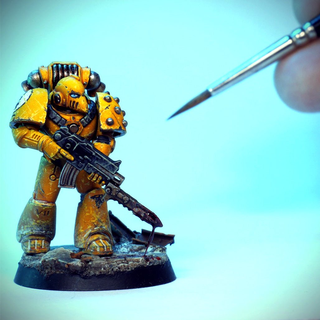 Imperial Fists, Comic Style - How to Paint Warhammer 