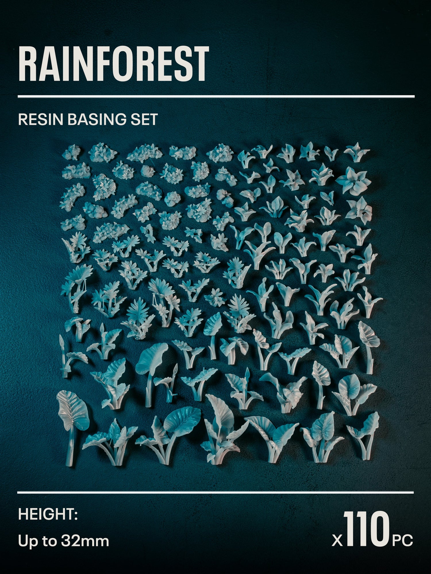 110x Resin Models - Rainforest - Epic Basing