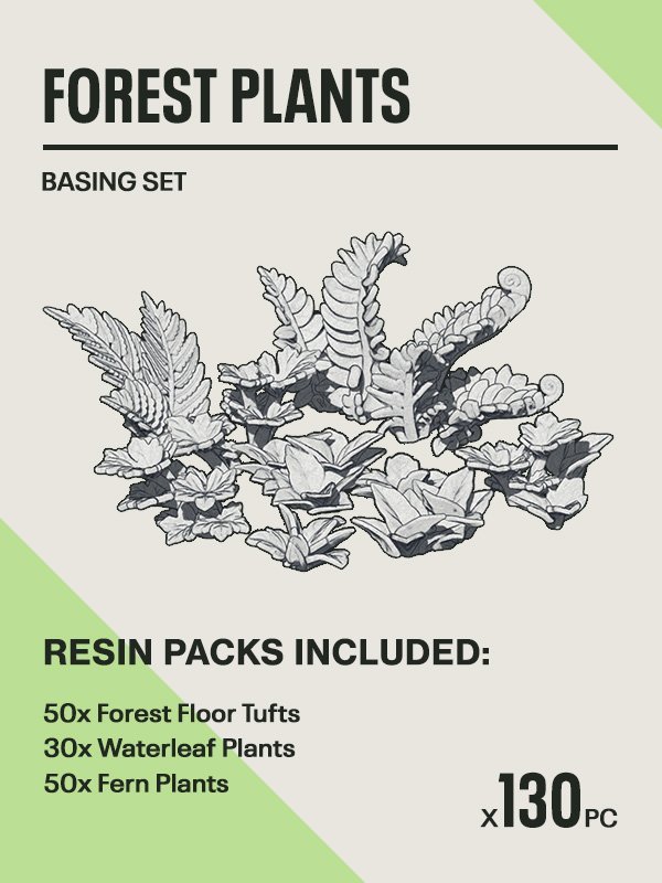 130x Resin Models - Forest Bundle - Epic Basing