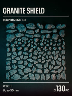 130x Resin Models - Granite Shield - Epic Basing