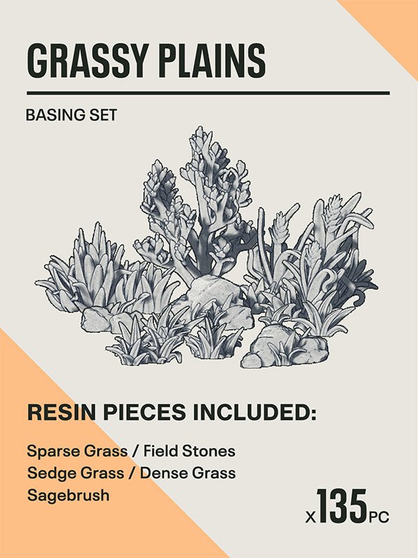 135x Resin Models - Grassy Plains - Epic Basing