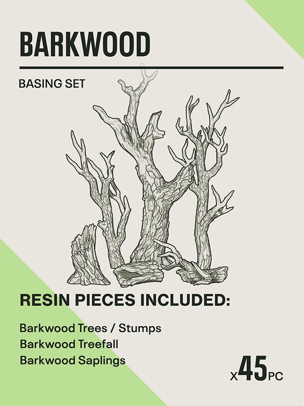 45x Resin Models - Barkwood - Epic Basing