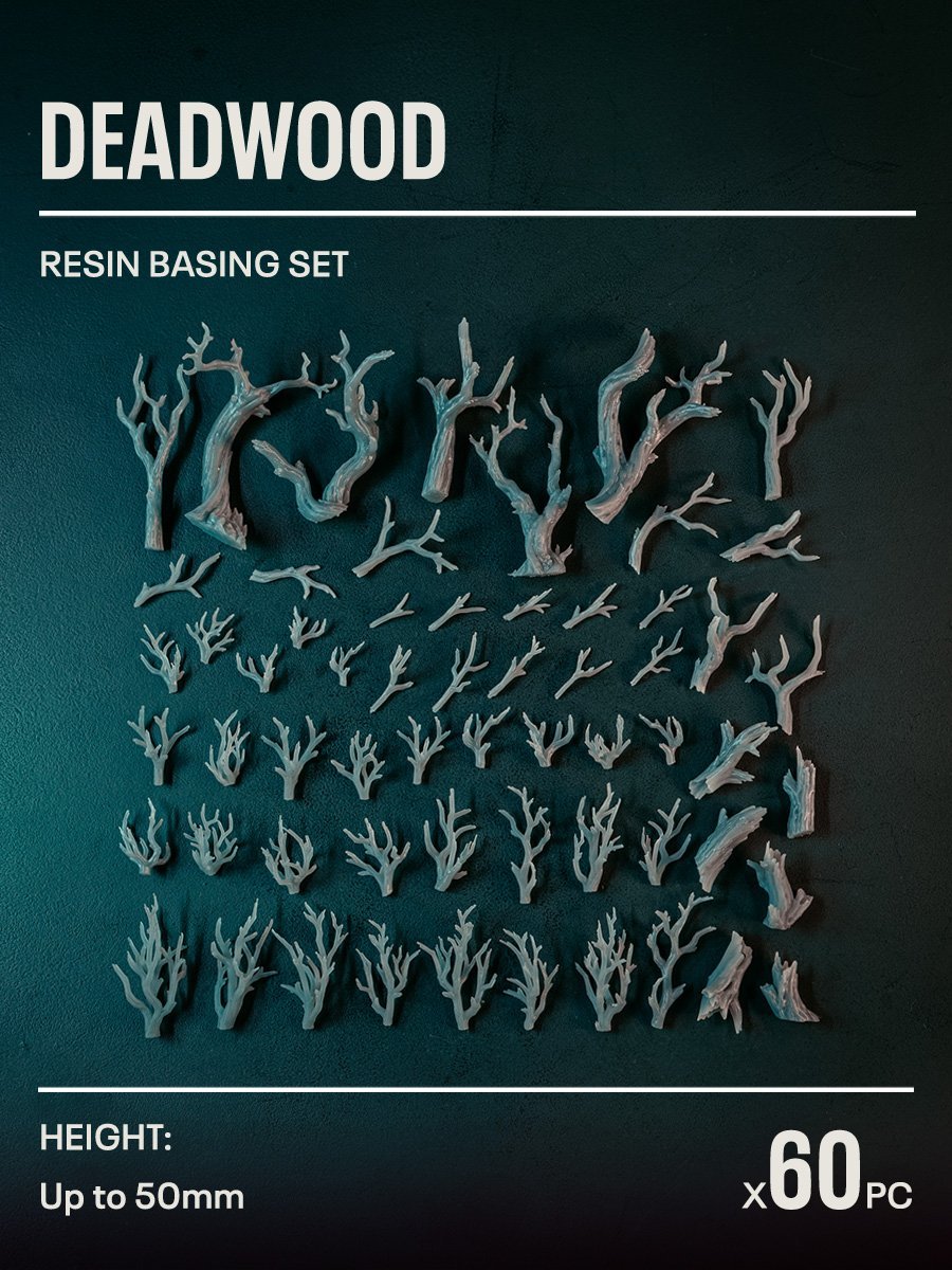 60x Resin Models - Deadwood - Epic Basing