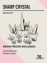 70x Resin Models - Sharp Crystal - Epic Basing