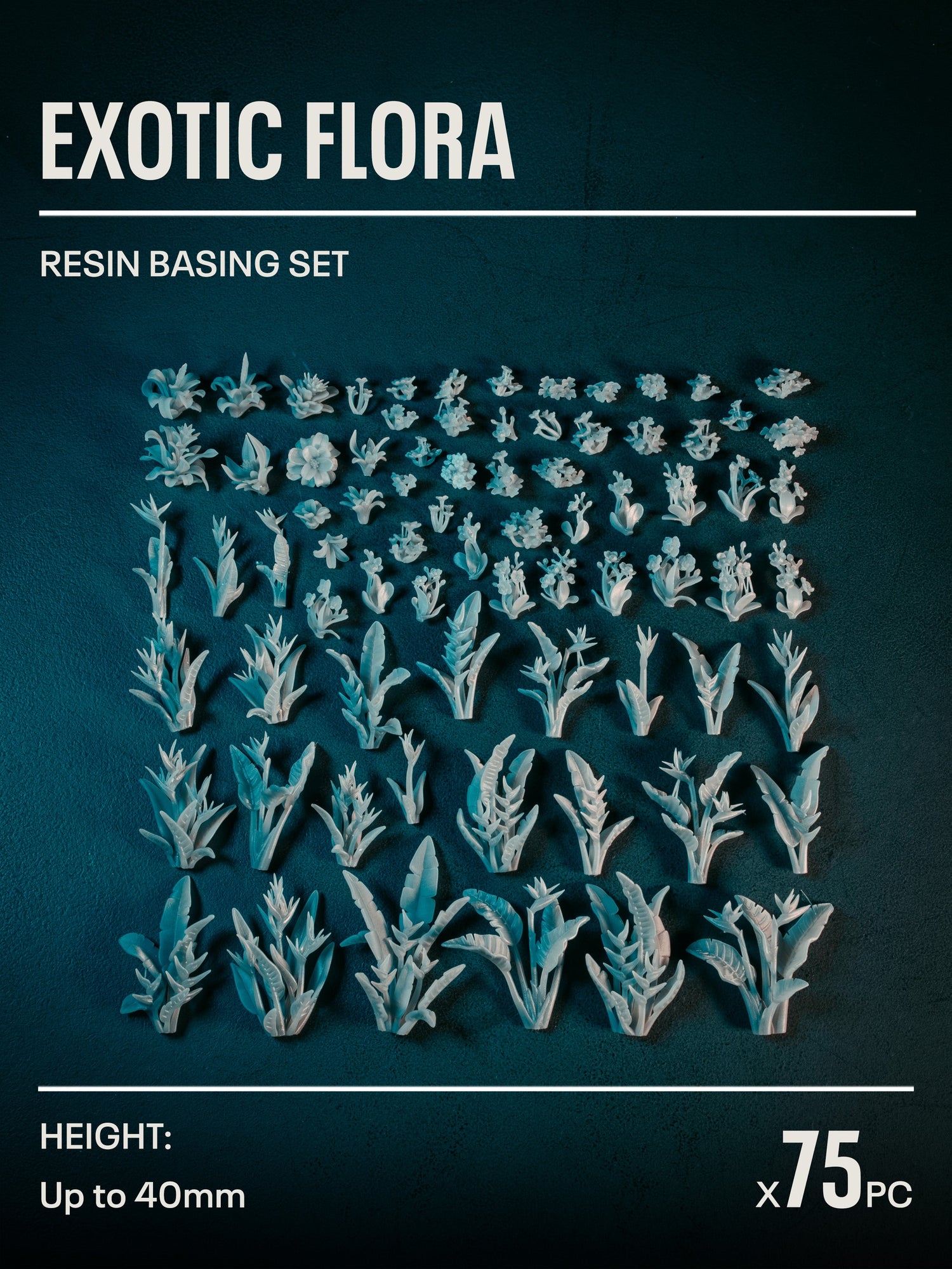 75x Resin Models - Exotic Flora - Epic Basing