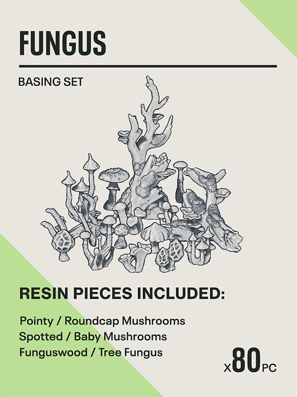 80x Resin Models - Fungus - Epic Basing