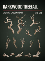 Digital Download - Barkwood Treefall STL