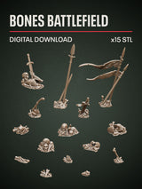 Digital Download - Bones Battlefield STL