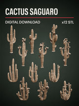Digital Download - Cactus Saguaro STL