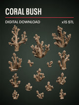 Digital Download - Coral Bush STL