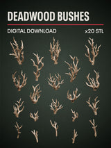 Digital Download - Deadwood Bushes STL