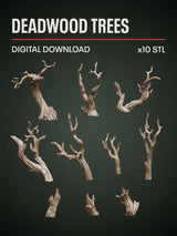 Digital Download - Deadwood Trees STL