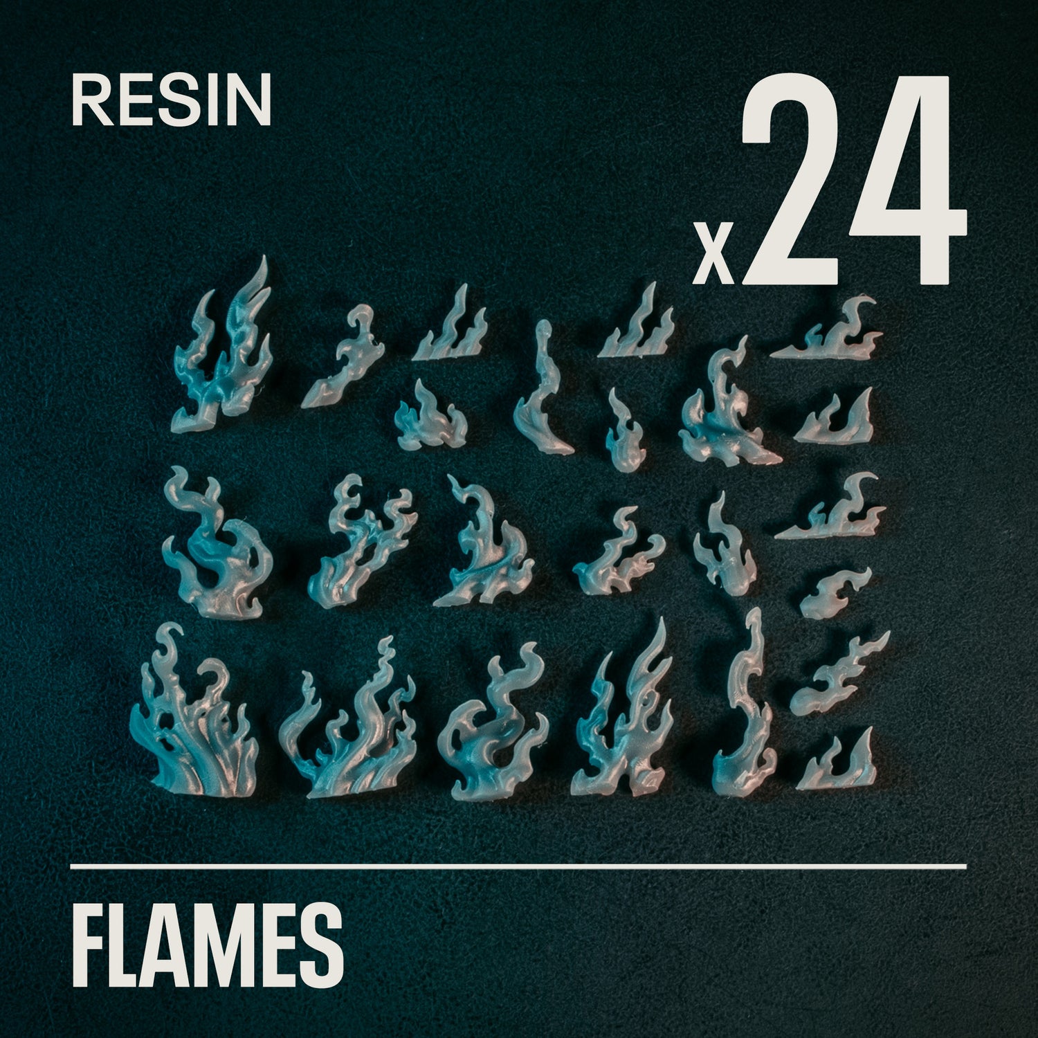 FLAMES - Resin Basing Bits