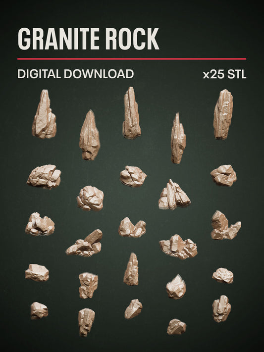 Digital Download - Granite Rock STL