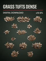 Digital Download - Grass Tufts Dense STL
