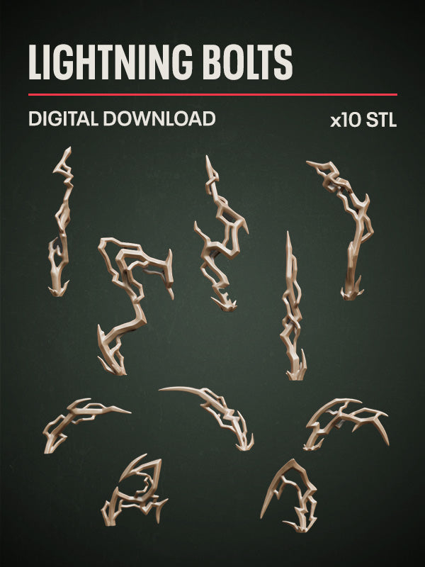 Digital Download - Lightning Element STL