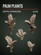 Digital Download - Palm Plants STL