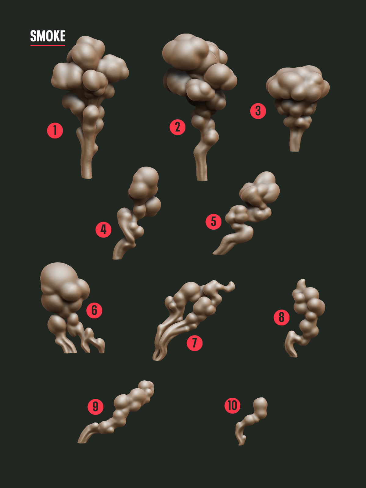 Digital Download - Smoke STL