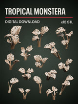 Digital Download - Tropical Monstera STL