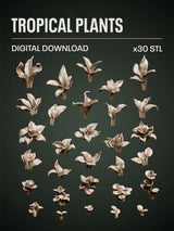 Digital Download - Tropical Plants STL