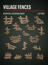 Digital Download - Village Fences STL